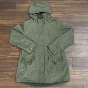 Khaki Olive Green Jacket - Forever 21 - Size L